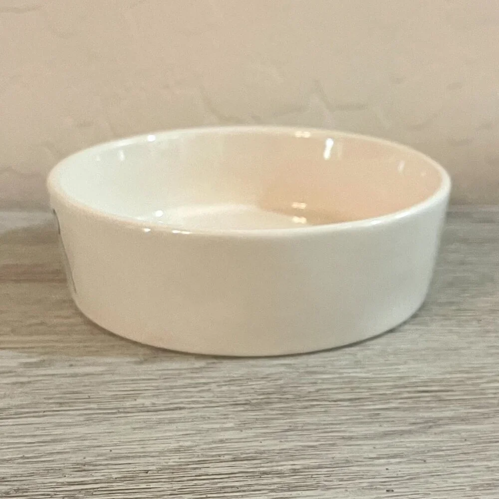 New Rae Dunn Purr Dish Pets Cats Artisan Collection Food Water